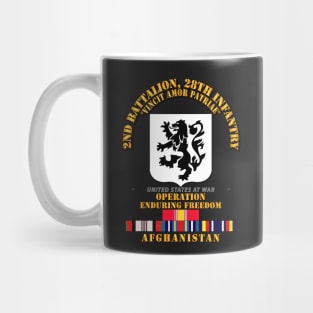 2nd Bn, 28th Infantry - OEF - Afghanistan w SVC Mug